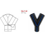 Chữ Y 60 HDPE