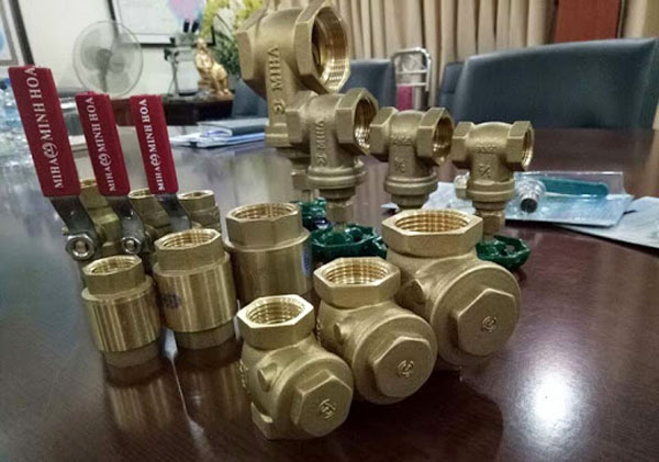 Giá Bán Van Cửa Đồng MIHA DN15 DN20 DN25 DN32 DN40 Minh Hòa Mới Nhất