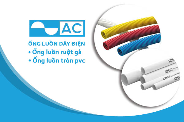 [Giá Bán] Các Loại Ống Luồn Dây Điện AC