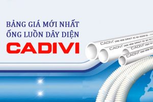 [Giá Bán] Ống Luồn PVC và Phụ Kiện Chính Hãng CADIVI 