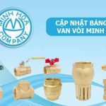 Catalogue Van Vòi Nước Minh Hòa Và Bảng Giá Mới Nhất