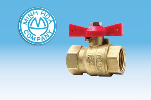 [Đơn Giá] Van Bi Đồng Tay Bướm MIHA 2000 - Van Minh Hòa