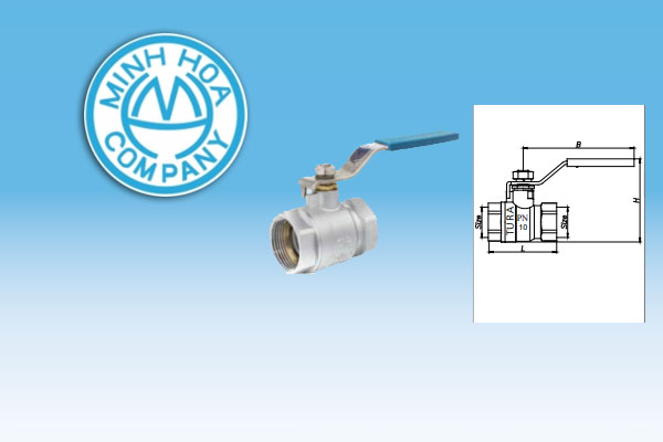 [Báo Giá] Van Bi Hợp Kim Kẽm TURA Tay Gạt PN10