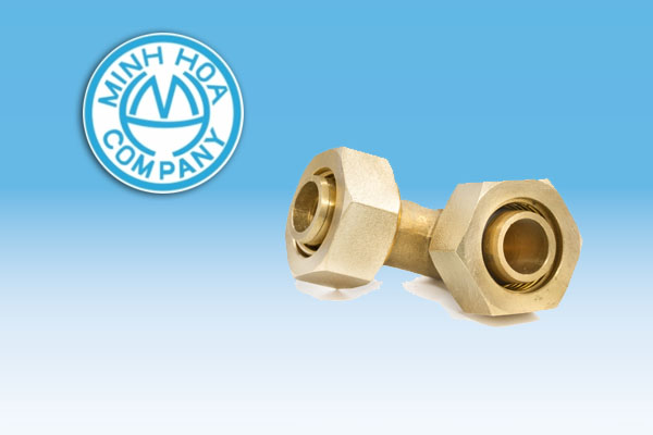 [Đơn Giá] Cút Đồng Nối Ống Mềm - Phụ Kiện Van Ren Minh Hòa