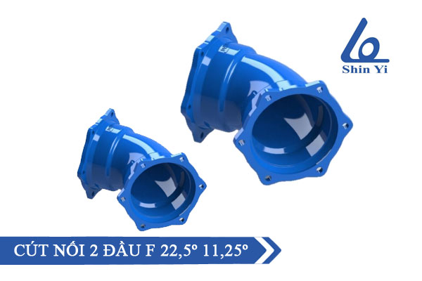 [Bảng Giá] Phụ Kiện Ngành Nước - Cút Nối 2 Đầu F 22.5º, 11.25º Hãng Shinyi