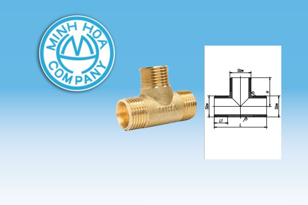 [Bảng Giá] Tê Đồng Ren Ngoài - Phụ Kiện Đồng Minh Hòa
