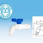 Đơn Giá: Vòi Nhựa Tay Gạt 90 Độ MH - Minh Hòa