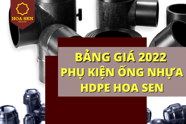[Bảng giá mới] Giá Phụ Kiện Ống Nhựa HDPE Hoa Sen 2022 tốt nhất