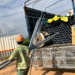 Giao lô ống nhựa Dekko tại công trình thi công